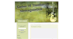 Desktop Screenshot of carlostinnitus.blogspot.com