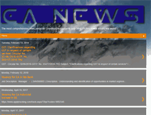 Tablet Screenshot of canewsbeta.blogspot.com