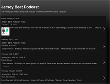 Tablet Screenshot of jerseybeatpodcast.blogspot.com