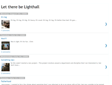 Tablet Screenshot of chrislighthall.blogspot.com