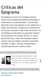 Mobile Screenshot of elepigrama.blogspot.com