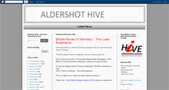 Desktop Screenshot of aldershothive.blogspot.com
