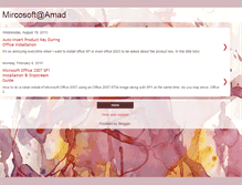 Tablet Screenshot of mircosoft-amad.blogspot.com