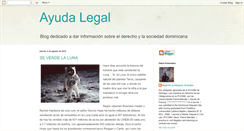 Desktop Screenshot of leydominicana.blogspot.com