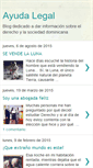 Mobile Screenshot of leydominicana.blogspot.com