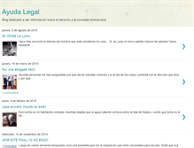 Tablet Screenshot of leydominicana.blogspot.com
