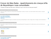 Tablet Screenshot of crescerdemaosdadas.blogspot.com
