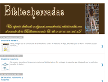 Tablet Screenshot of bibliochorradas.blogspot.com