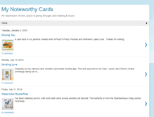 Tablet Screenshot of mynoteworthycards.blogspot.com
