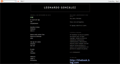 Desktop Screenshot of leoescritor.blogspot.com