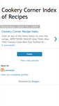 Mobile Screenshot of cookerycornerindex.blogspot.com