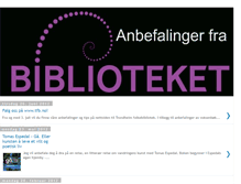 Tablet Screenshot of folkebiblioteket.blogspot.com