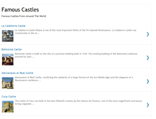 Tablet Screenshot of famous-castles.blogspot.com