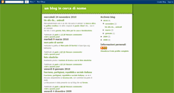 Desktop Screenshot of comelochiamo.blogspot.com