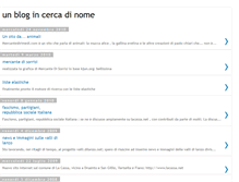 Tablet Screenshot of comelochiamo.blogspot.com