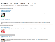 Tablet Screenshot of gosipterkini.blogspot.com