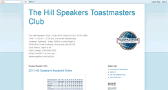 Desktop Screenshot of hillspeakers.blogspot.com