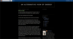 Desktop Screenshot of oddenergy.blogspot.com