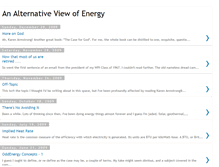 Tablet Screenshot of oddenergy.blogspot.com