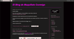 Desktop Screenshot of elblogdemaquillateconmigo.blogspot.com