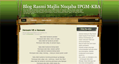 Desktop Screenshot of nuqaba-ipgm-kba.blogspot.com