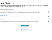 Tablet Screenshot of friscodlinks.blogspot.com
