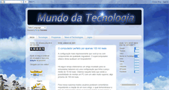 Desktop Screenshot of mundodatecnologia-x.blogspot.com