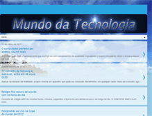 Tablet Screenshot of mundodatecnologia-x.blogspot.com