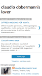 Mobile Screenshot of claudiodobermannslover.blogspot.com