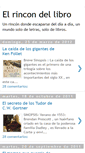 Mobile Screenshot of elrincondelibro.blogspot.com