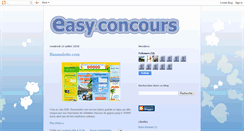 Desktop Screenshot of easy-concours.blogspot.com