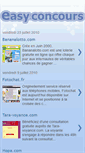 Mobile Screenshot of easy-concours.blogspot.com
