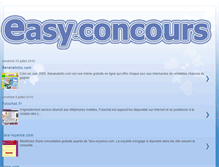 Tablet Screenshot of easy-concours.blogspot.com