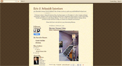 Desktop Screenshot of ericschmidtinteriors.blogspot.com