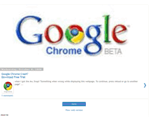 Tablet Screenshot of googlechromefreetrialdownload.blogspot.com
