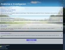 Tablet Screenshot of anatomiaeinvestigacion.blogspot.com