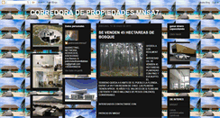 Desktop Screenshot of corredoradepropiedadesmnsa7.blogspot.com