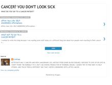 Tablet Screenshot of oh-no-cancer.blogspot.com