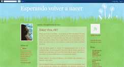 Desktop Screenshot of esperandovolveranacer.blogspot.com