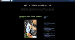 Desktop Screenshot of mauihawaiiwedding.blogspot.com