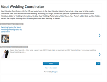 Tablet Screenshot of mauihawaiiwedding.blogspot.com