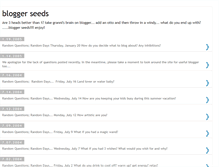 Tablet Screenshot of bloggerseeds.blogspot.com
