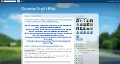 Desktop Screenshot of gurpartapblog.blogspot.com