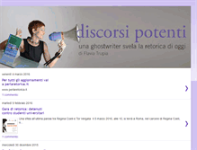 Tablet Screenshot of discorsipotenti.blogspot.com