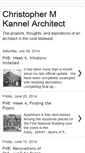 Mobile Screenshot of chriskannelarchitect.blogspot.com
