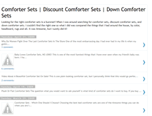 Tablet Screenshot of comfortersets2.blogspot.com