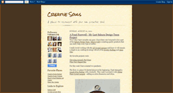 Desktop Screenshot of cr8ivesouls.blogspot.com