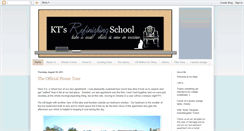 Desktop Screenshot of ktrefinishingschool.blogspot.com
