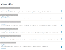 Tablet Screenshot of hither-tither.blogspot.com