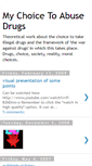 Mobile Screenshot of mychoiceto.blogspot.com